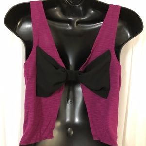 Bow crop top